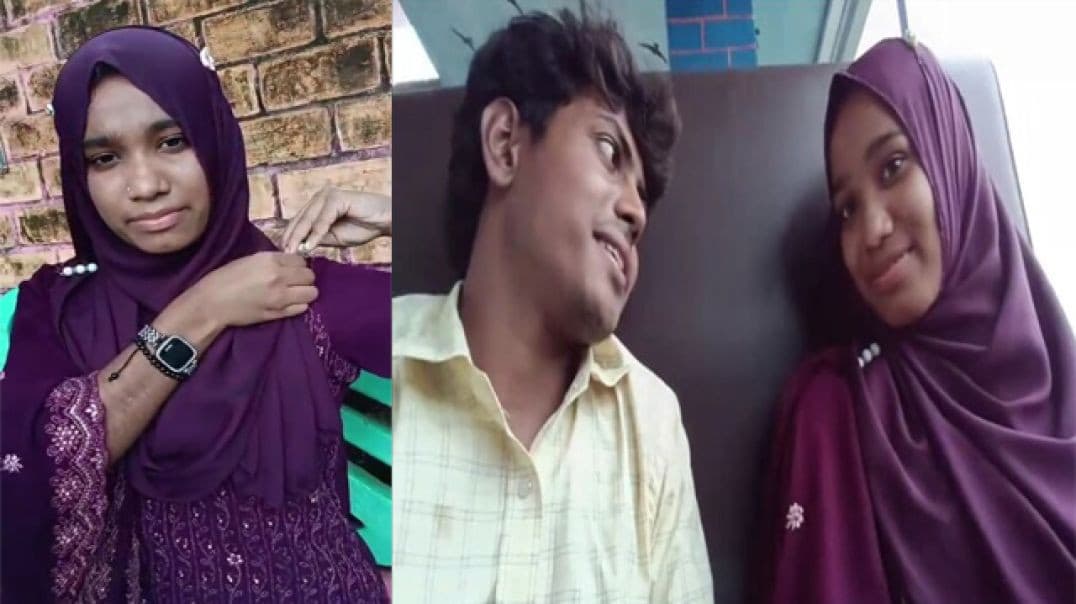 Hijabi Girlfriend Enjoying Outdoor Fun with Boyfriend on VC