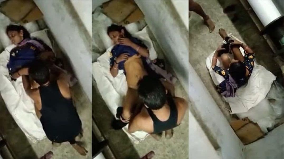 Village College Girl Outdoor Fucked by Lover During College Time