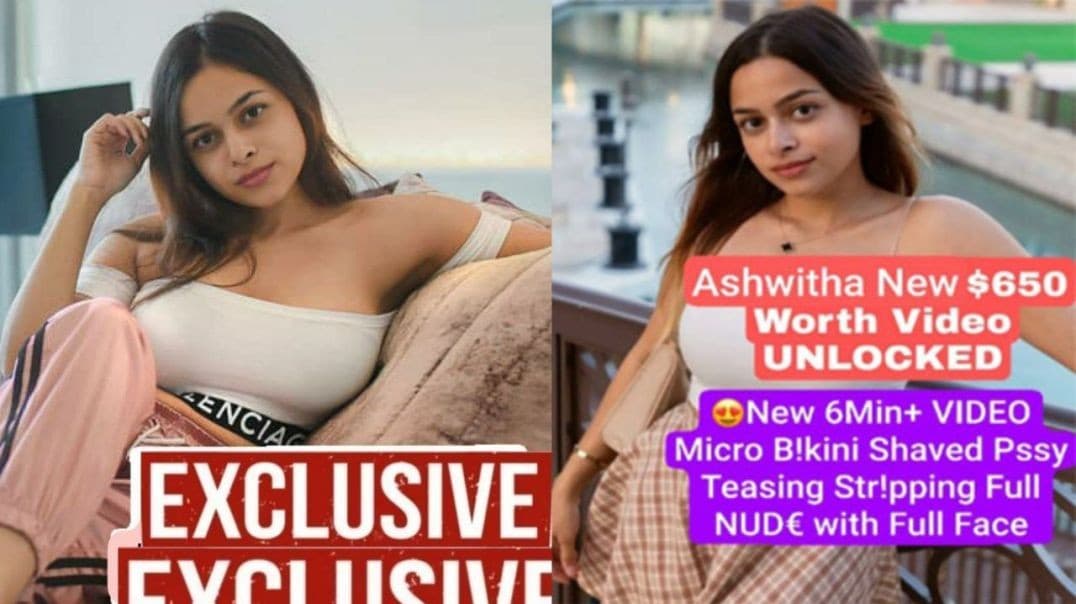 ASHWITHA Most Demanded OnlyFans Exclusive New Video Super Seductive Micro Bikini Shaved Pussy