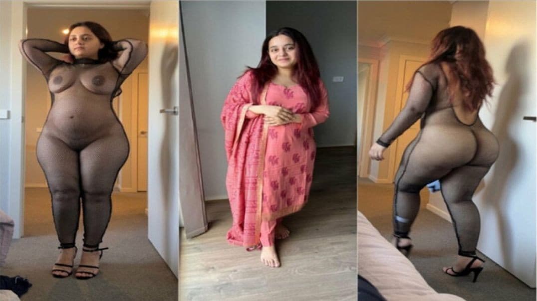 Cute Chubby Figure Pakistani Babe Having Fun