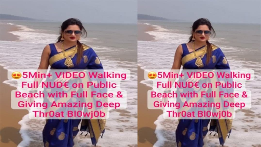 Beautiful Desi Model Latest Trending Full Nude on Public Beach
