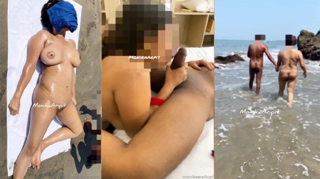 Monika Arpit @monikaarpitcpl A Real Indian Hotwife From Pune 2 Goa Beach India