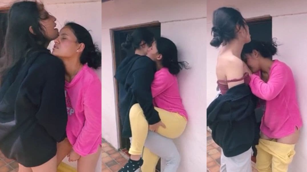 Two Girls Lesbian Sex Viral Video