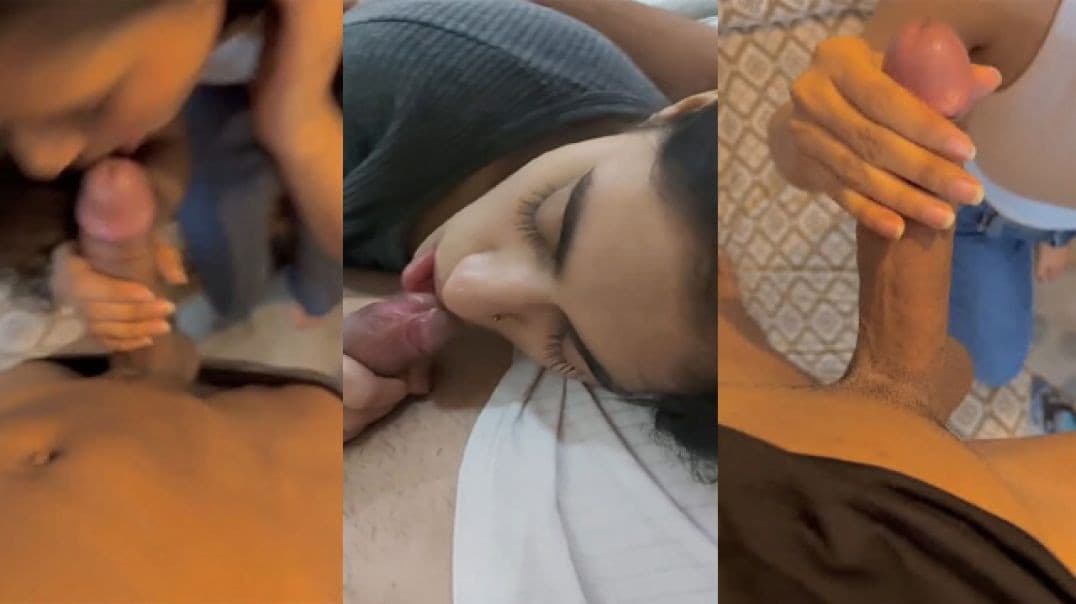 Beautiful Sexy GF Blowjob and Fucking in Doggy