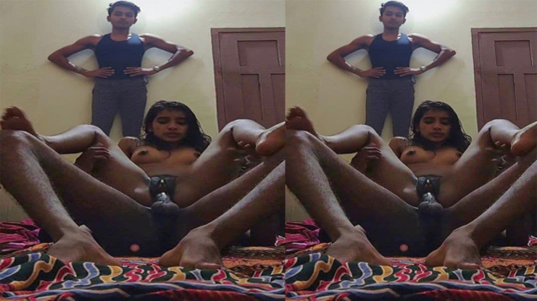 Desi Hardcore Threesome Fuck With Her Two Stepson