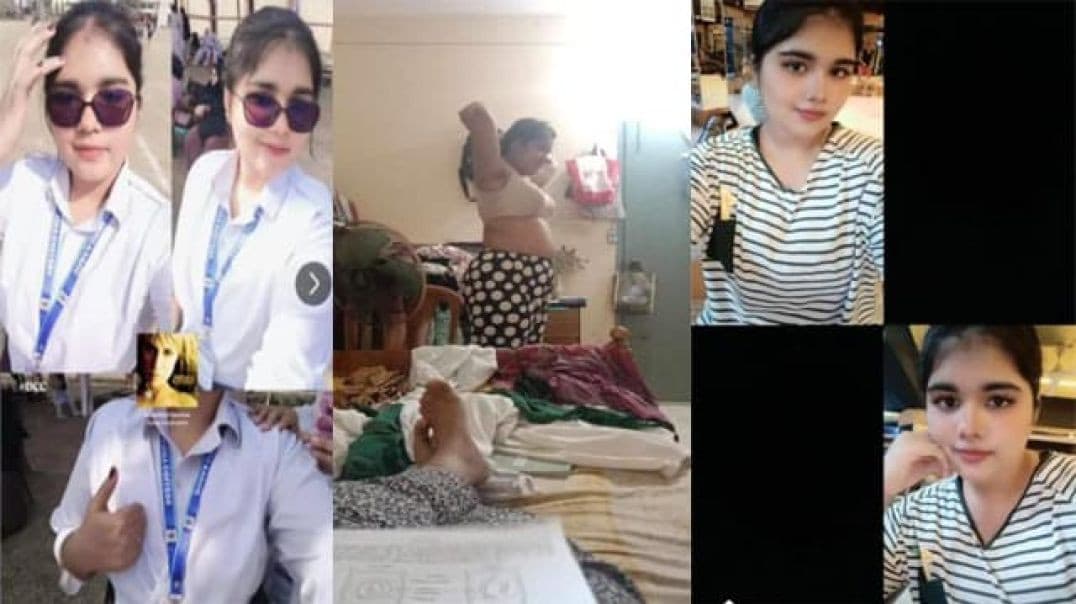 College Girlfriend Shows Boobs, Pussy and Gets Fucked Hard