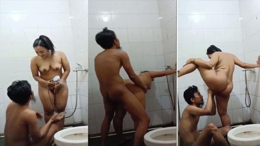 Nepali Horny Girl Shower Fucked by Her Muslim Lover