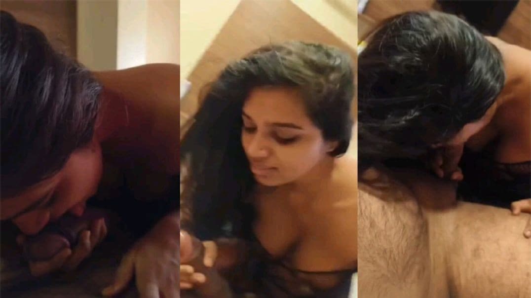 Horny Girl Giving Blowjob & her Boyfriend Inserts Deep