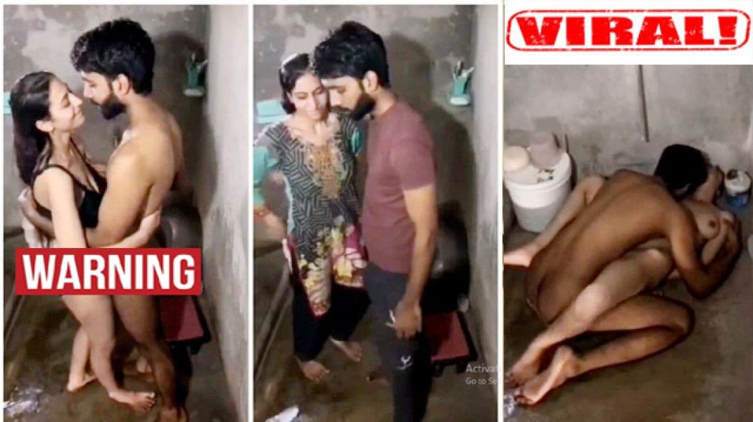 Latest Viral Village College Girl Fucked by Boyfriend in Toilet