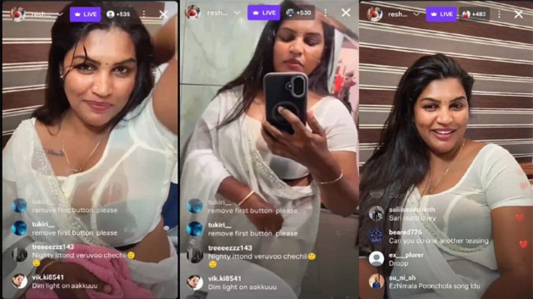 Mallu Makeup Artist Reshma Insta Exclusive Live Chat
