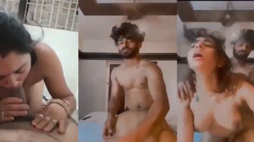 Desi Wife Sucking Husband Dick and Fucking
