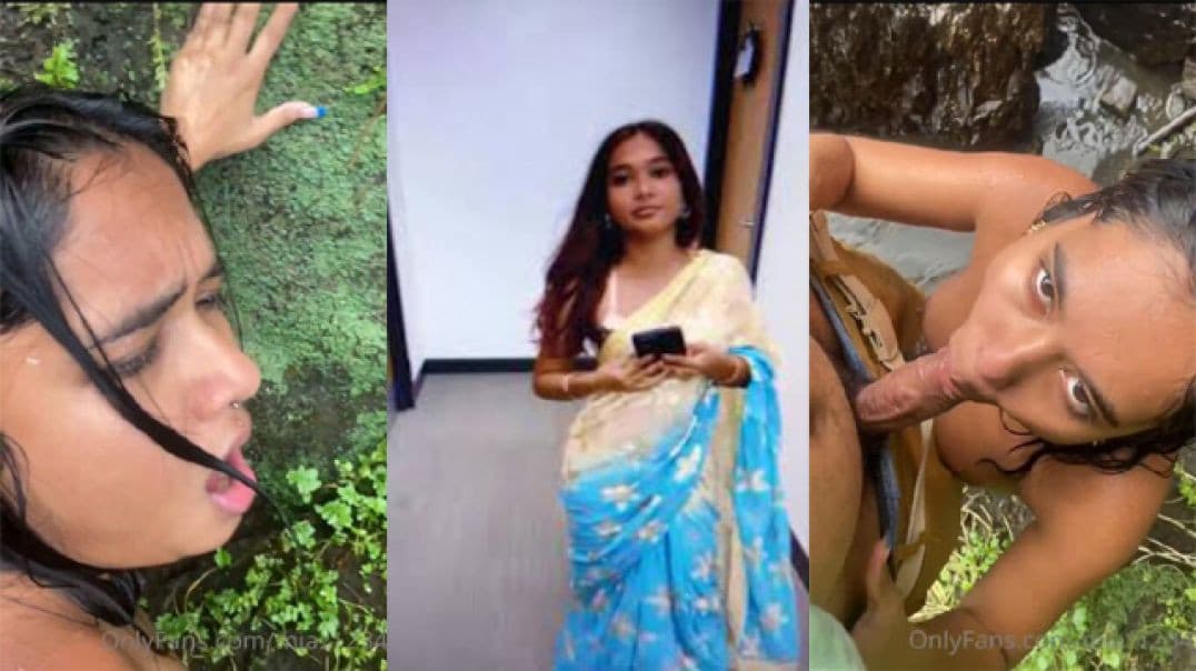 Fijian Indian Mia Z aka miaz Outdoor BG Fucking Two Dicks