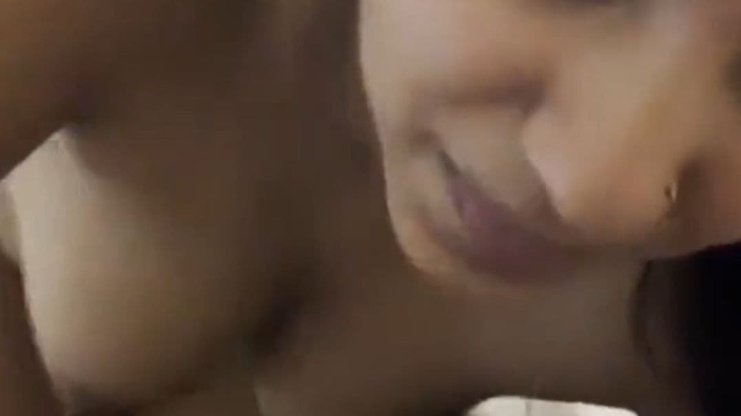 Beautiful College Girl Licking