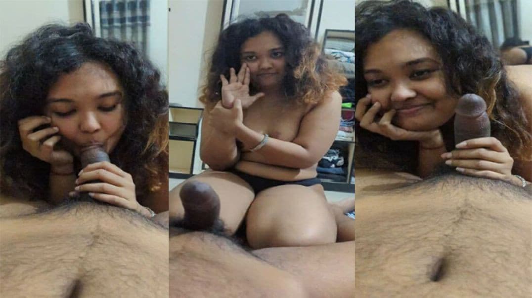 Sexy Curly Haired Girl Gets Hard Doggy Style Fuck