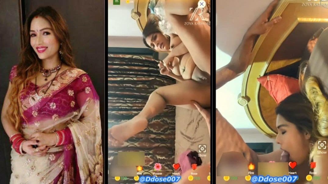 ZOYA RATHORE Yesterday Night Paid Premium Live