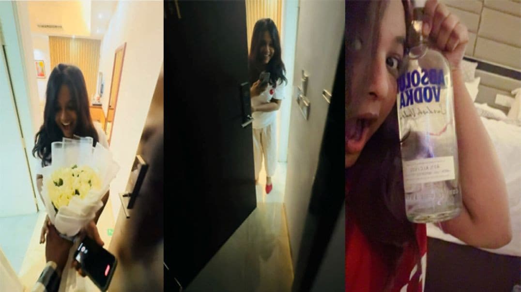 Horny Drinking Faria Fucking with 2 Different Guys