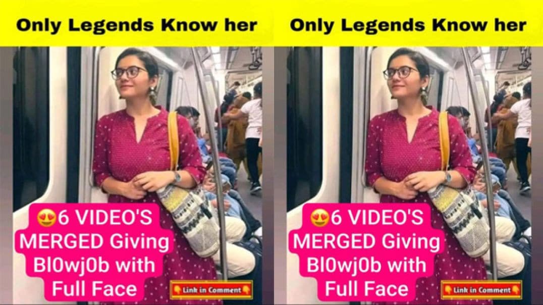 Beautiful Metro Girl Trending Viral Boobs Out Giving Blowjob