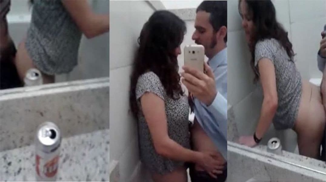 Drinking Office Girl Having Sex In The Bathroom During Office Time